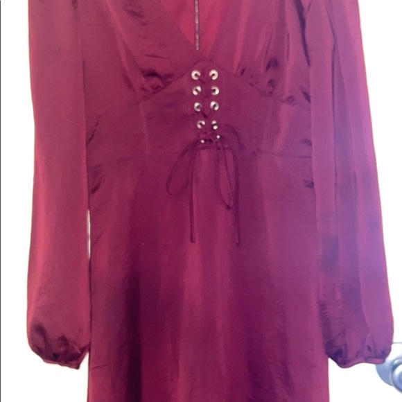 Ned red hippie chic dress cute vintage - Picture 3 of 5